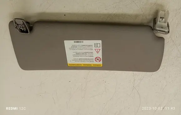 BMW 3 F30 F35 F31 Sun visor