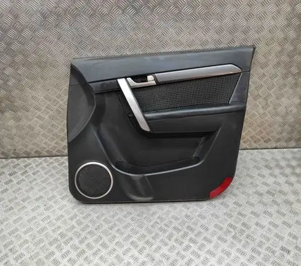 Front door card panel trim