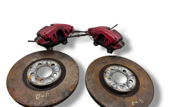 Volkswagen Polo V 6R Brake discs and calipers set 