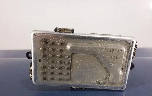 Porsche Panamera (970) Heater blower motor/fan resistor 97062442302