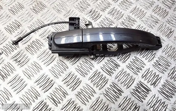 Rear door exterior handle