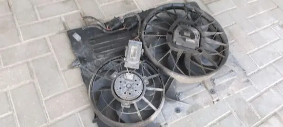 Audi Q7 4L Electric radiator cooling fan 7L0121203G 7L0959455C 130706809
