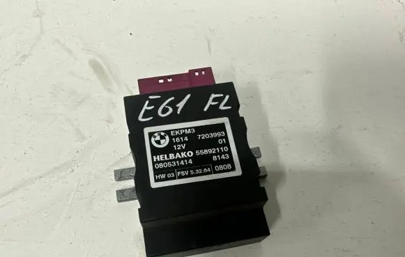BMW 5 E60 E61 Fuel injection pump control unit/module 7203993 55892110 080531414