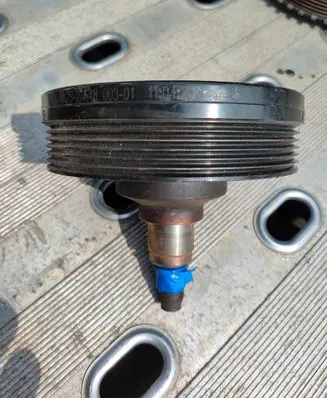 BMW 3 E46 Crankshaft pulley 7648003