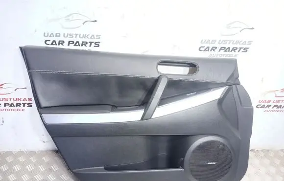 Front door card panel trim