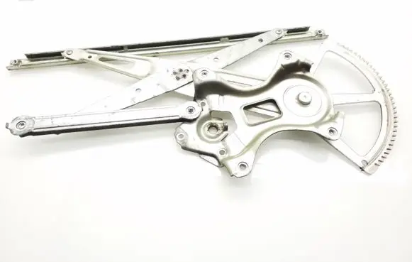 Rear window lifting mechanism without motor