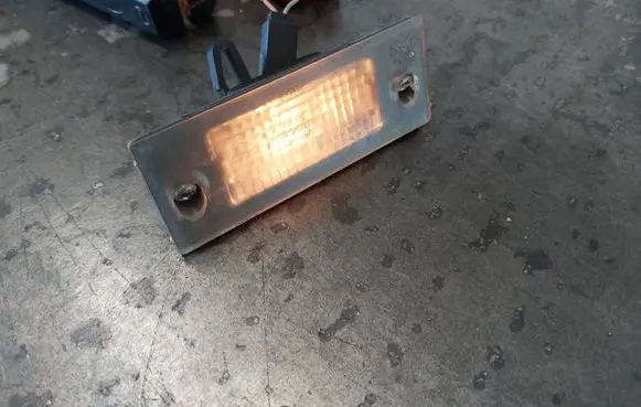 Audi A4 S4 B5 8D Number plate light 8D0943021D