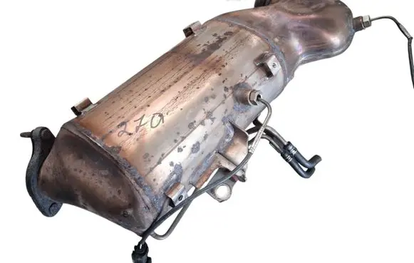 Opel Astra K Catalyst/FAP/DPF particulate filter 55494204 662572168 170786631