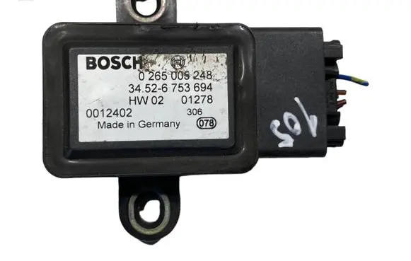 ESP acceleration yaw rate sensor