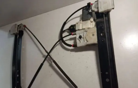 Ford S-MAX Sliding door window regulator with motor 0130822287