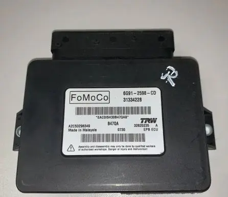 Volvo S60 Hand brake control module 31334228 6G912598CD 32620235