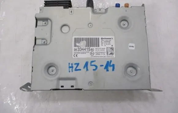 Citroen C5 Aircross Radio/CD/DVD/GPS head unit 9833441580