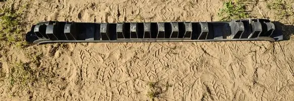 Rear bumper support beam
