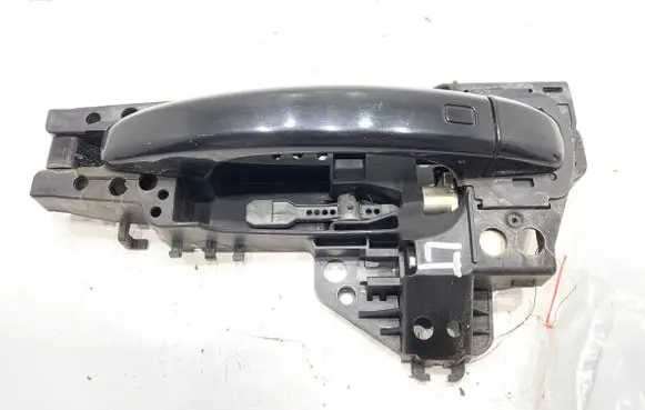 Rear door exterior handle