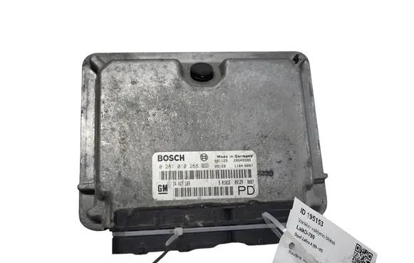 Opel Zafira A Engine control unit/module 0281010268 24417169