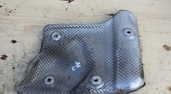 Audi A6 S6 C7 4G Exhaust heat shield 4G0201308C
