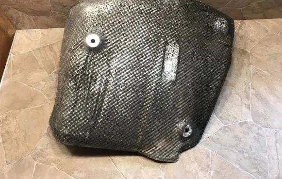 BMW 7 F01 F02 F03 F04 Heat shield in engine bay 7185212