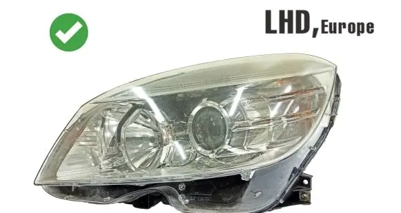 Mercedes-Benz C W204 Headlight/headlamp A2048208561 LE06A6148 1305236210