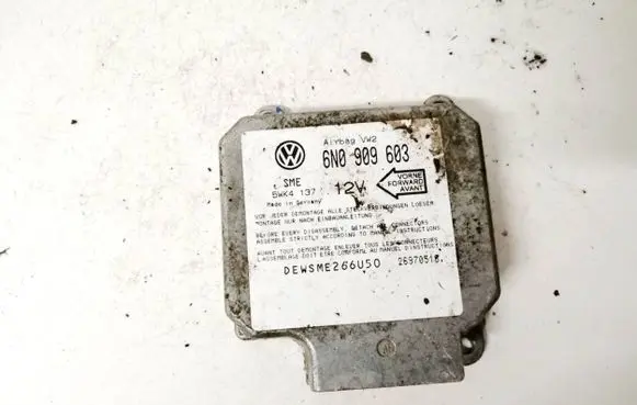 Volkswagen Sharan Airbag control unit/module 6N0909603 5WK4137
