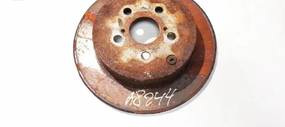 Toyota Avensis T250 Rear brake disc neventiliuojamas