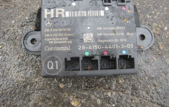 Mercedes-Benz E W212 Door control unit/module A2129004414