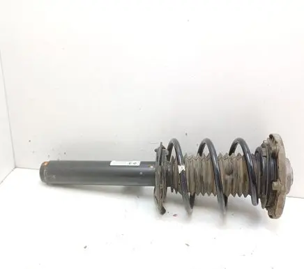 Front shock absorber with coil spring