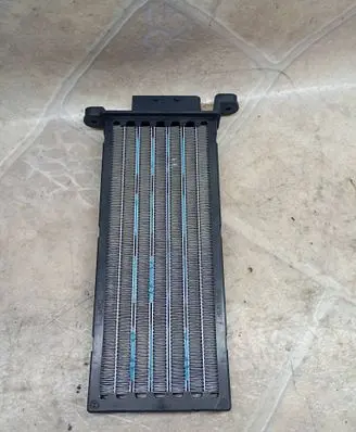 Electric cabin heater radiator