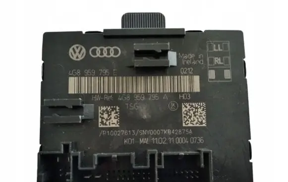 Audi A7 S7 4G Door control unit/module 4G8959795E 4G8959795A