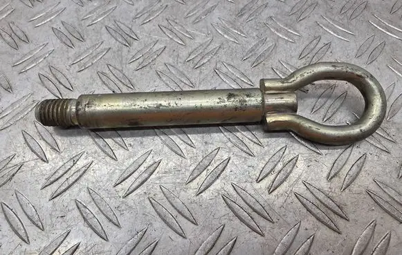 Towing hook eye