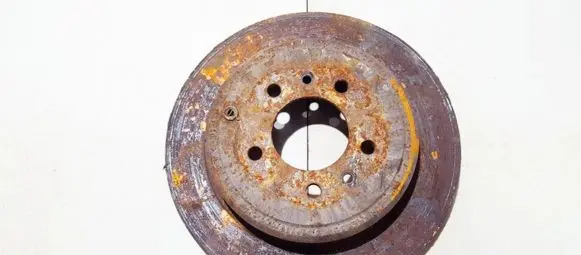 Peugeot 607 Rear brake disc neventiliuojamas