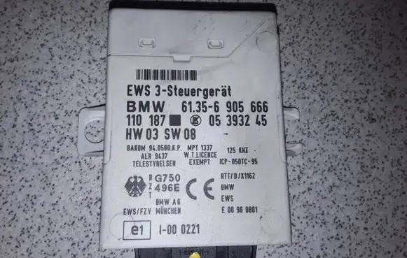 BMW 5 E39 Immobilizer control unit/module 61358374957 8374957
