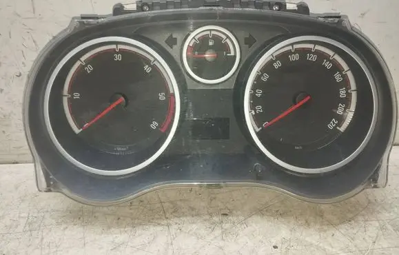 Opel Corsa D Speedometer (instrument cluster) P0013264285 1563694 281202453