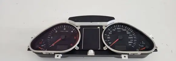 Audi A6 S6 C6 4F Speedometer (instrument cluster) 4F0920933J 503001721800 4F0910930C