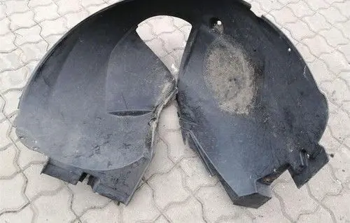 Jaguar XJ X350 Front wheel arch liner splash guards 2W93166562AG
