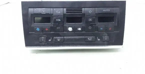 Audi A4 S4 B6 8E 8H Climate control unit 8E0820043J