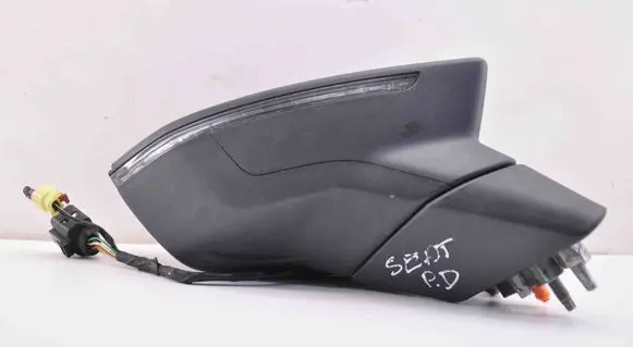 Seat Ibiza V (KJ) Front door electric wing mirror E9026684 X7R