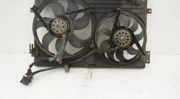 Peugeot 607 Air conditioning (A/C) fan (condenser) 1J0121207M