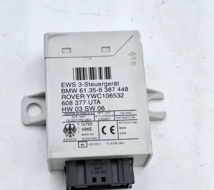 BMW 3 E46 Immobilizer control unit/module 8387448 61358387448 608377UTA