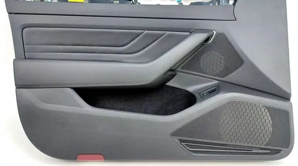 Front door card panel trim