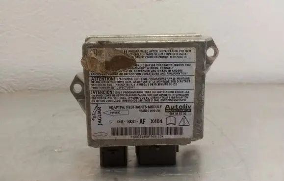 Jaguar X-Type Airbag control unit/module 4X4314B321AF 603449700 40000415CC00123