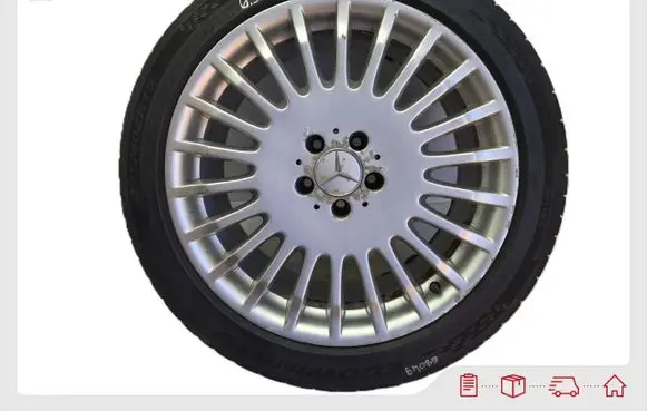 Mercedes-Benz S W221 R19 alloy rim A2214011702