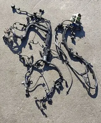 Engine installation wiring loom