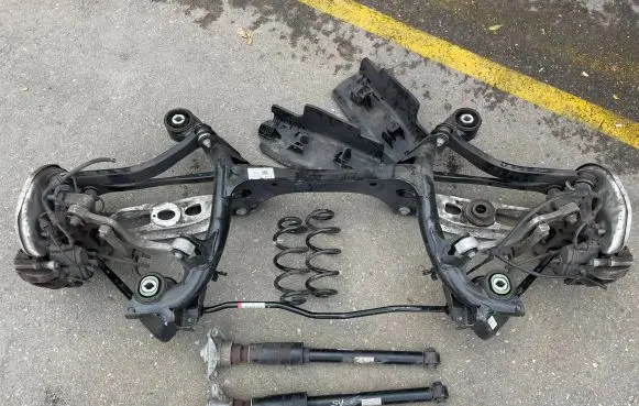 Rear axle beam
