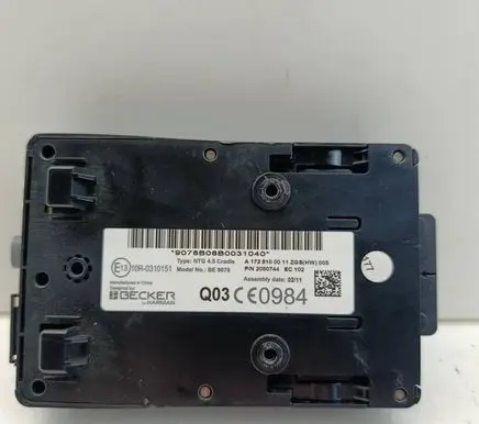 Mercedes-Benz C W204 GPS navigation control unit/module A1728100011 9078B08B003 2060744