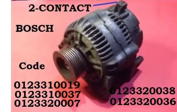 Seat Cordoba (6K) Generator/alternator 0123310019 0123310037
