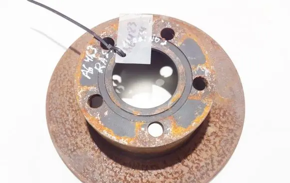 Audi A6 S6 C5 4B Rear brake disc neventiliuojamas