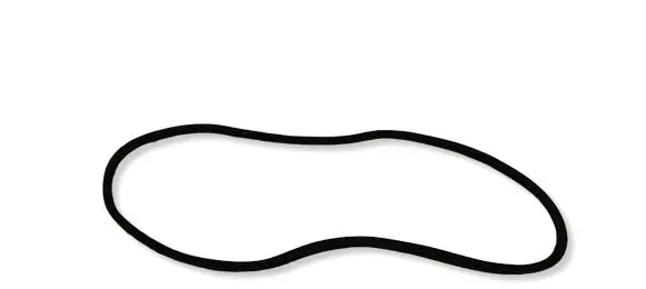 Peugeot 2008 II Trunk rubber seal (body) 9825965980