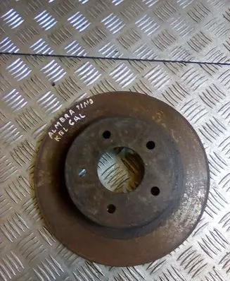 Nissan Almera Tino Rear brake disc