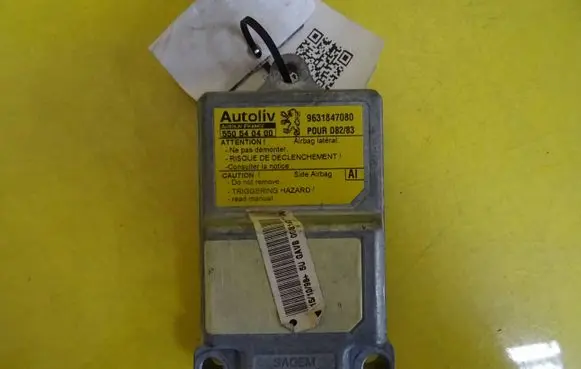 Peugeot 406 Airbag control unit/module 550540400 9631847080