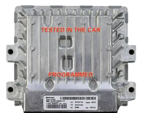 Fiat Ducato Engine control unit/module 9676721380 9679061780 S180129201E